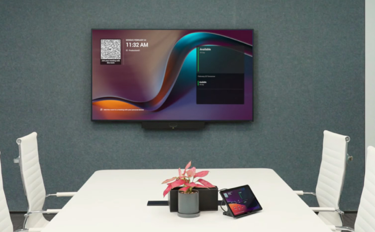 Yealink meetingdisplay in sala riunioni